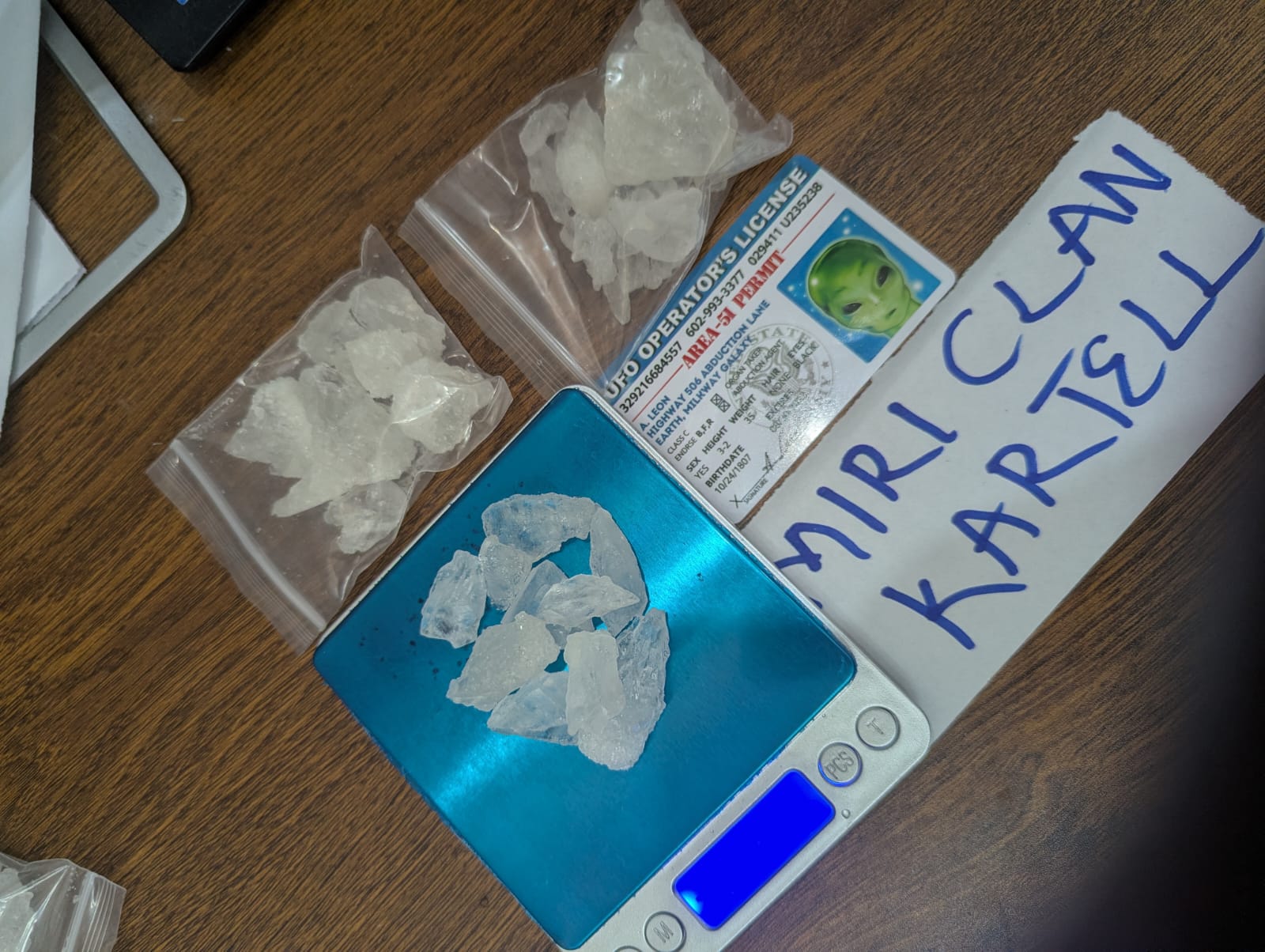 Niederländisches Crystal Methamphetamin